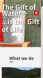 Mobile Screenshot of giftofwater.org